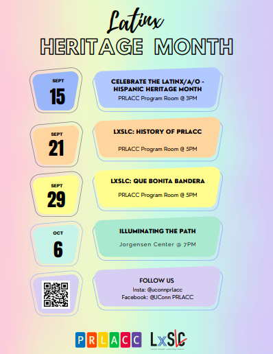 PRLACC Hispanic Heritage Month Events